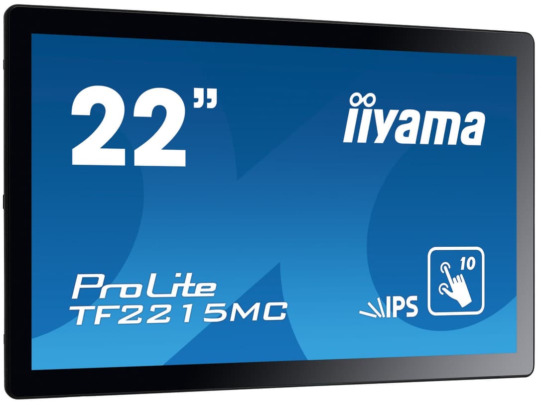iiyama ProLite TF2215MC-B2 computer monitor 54.6 cm (21.5") 1920 x 1080 pixels Full HD LED Touchscreen Multi-user Black - Image 1