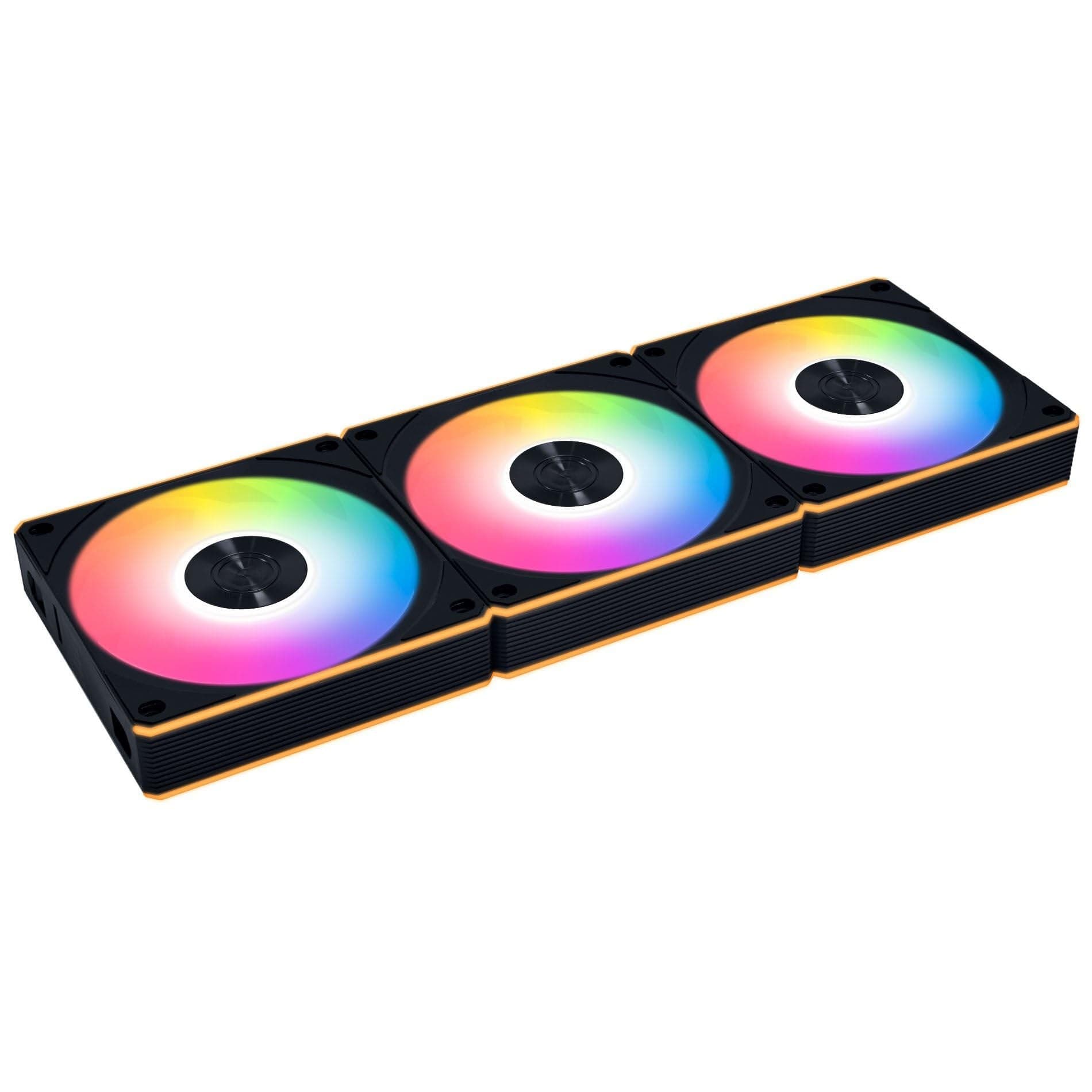 Lian Li UNI FAN CL120 Reverse Flow Triple Pack - Black