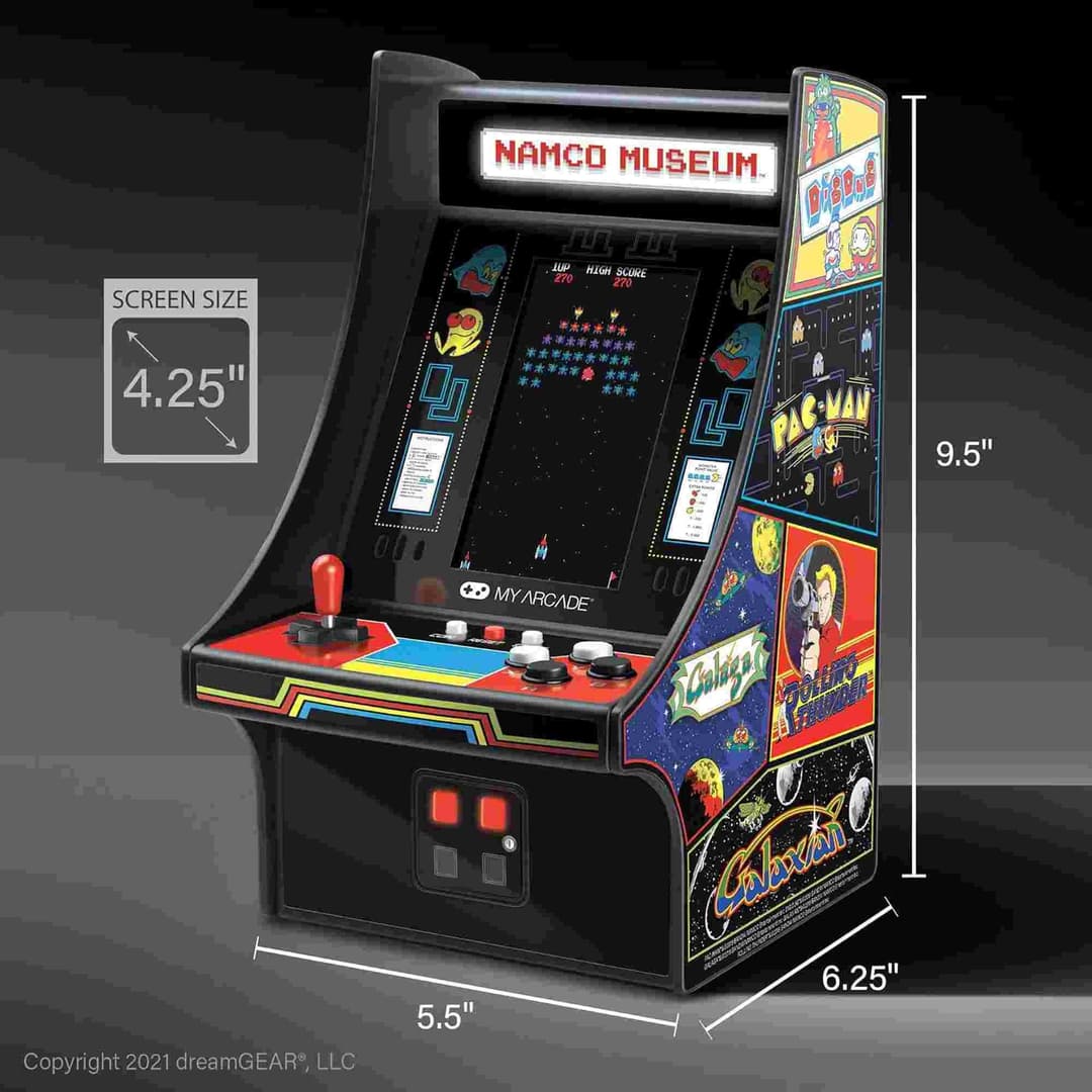 Bandai Namco Museum Hits (20 in 1) Mini Player 10 Inch - Image 3