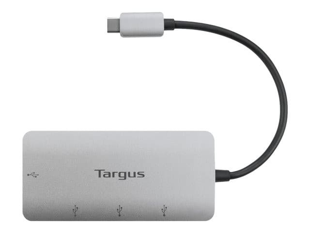 Targus USB-C to 4-Port USB-A Hub ACH226EU - Silver - Image 5
