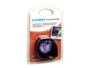 DYMO LetraTAG 12267 (S0721530) - plastic tape - black on clear - 1 cassette(s) - Roll (1.2 cm x 4 m) thumbnail 3