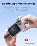 Lexar SL500M 1TB Portable External SSD USB 3.2 Gen 2x2 Magnetic Game thumbnail 4