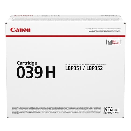 Canon 039H toner cartridge 1 pc(s) Original Black - Image 1