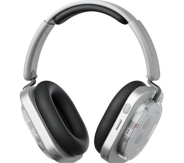 NOTHING Headphone (1) Wireless Bluetooth Noise-Cancelling Over-Ear Headphones - White - Image 4