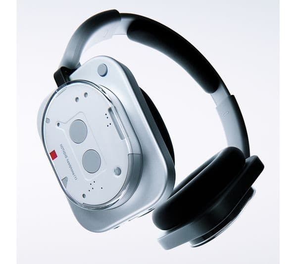 NOTHING Headphone (1) Wireless Bluetooth Noise-Cancelling Over-Ear Headphones - White - Image 9