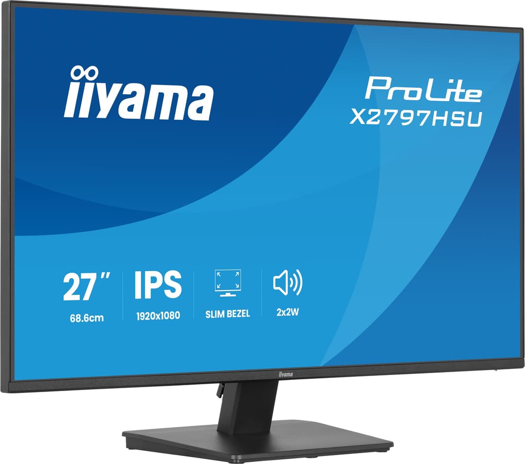 iiyama ProLite X2797HSU-B1 computer monitor 68.6 cm (27") 1920 x 1080 pixels Full HD LED Black - Image 2