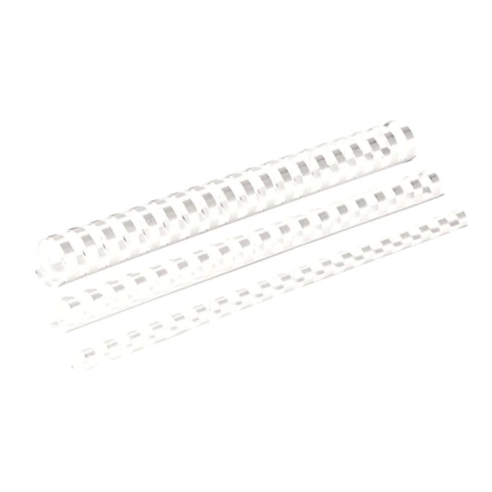 Fellowes 5350202 51mm Plastic Binding Combs - White (Pack of 50)