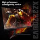 Acer Nitro XZ322QUV3 curved gaming 31.5" Quad HD TFT LED FreeSync 180 Hz Curved Gaming Monitor thumbnail 9