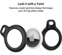 BELKIN Secure AirTag Holder with Strap - Black thumbnail 3