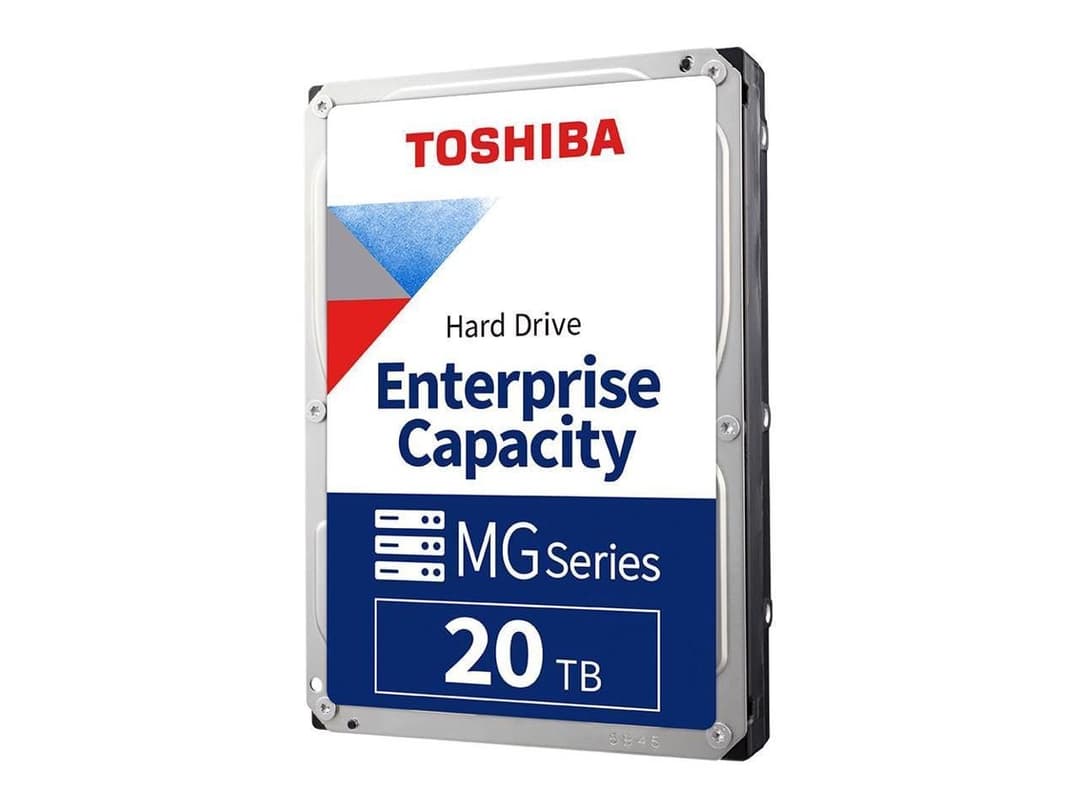 Toshiba MG10 Series 3.5" 20 TB Serial ATA 7200 rpm Enterprise Hard Drive - Image 2