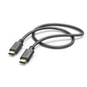 Hama USB-C to USB-C Charging Cable, 1 m, Black thumbnail 2
