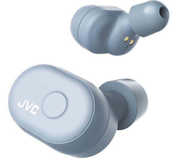 JVC HA-A10T True Wireless Bluetooth Earphones with Memory Foam Earpieces - Grey - Image 7
