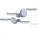 JVC HA-A10T True Wireless Bluetooth Earphones with Memory Foam Earpieces - Grey thumbnail 8