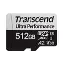 512GB Transcend 340S microSD UHS-I U3 A2 V30 Ultra Performance Memory Card w/Adapter thumbnail 1