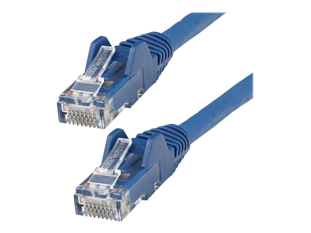 StarTech N6LPATCH CAT6 LSZH Snagless UTP Patch Cable 3m - Blue - Image 1