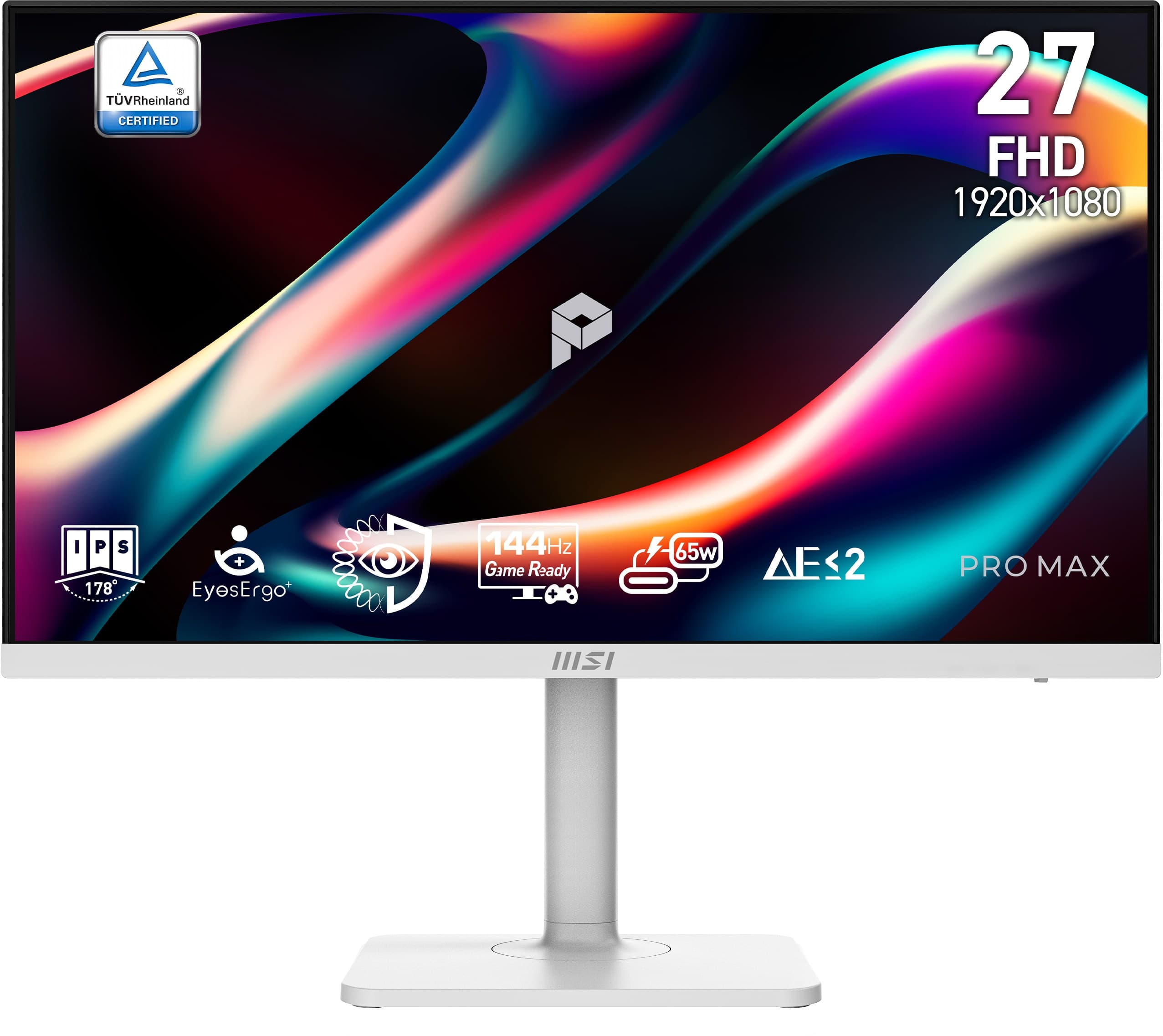 MSI PRO MAX 271PHW E14 27" Full HD IPS Monitor - White