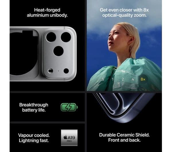 APPLE iPhone 17 Pro Max - 512 GB, Silver - Image 6