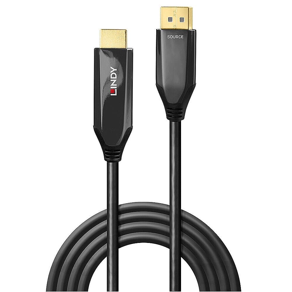 Lindy 2m Active DisplayPort 1.4 to HDMI 8K60 Cable - Image 2