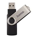 Hama Rotate USB 2.0 Flash Drive USB Type-A Black/Silver - 128GB thumbnail 4