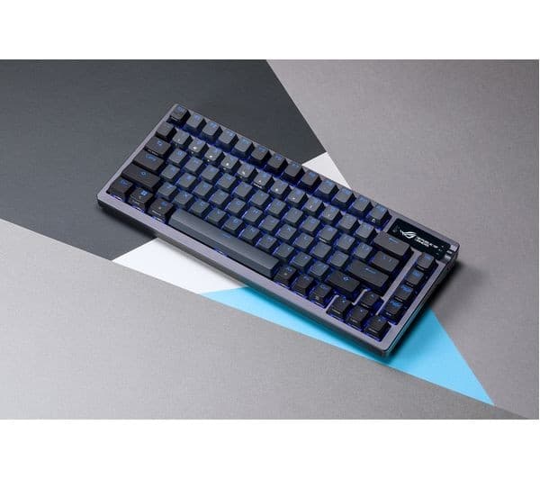ASUS ROG Azoth 75% Wireless Mechanical Gaming Keyboard, ROG NX Red Switches, UK Layout - Black - Image 4