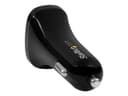 StarTech.com Dual Port USB Car Charger - High Power 24W/4.8A - Black - 2-Port USB Car Charger - Charge two tablets at once (USB2PCARBKS) car power adapter - USB - 24 Watt thumbnail 3