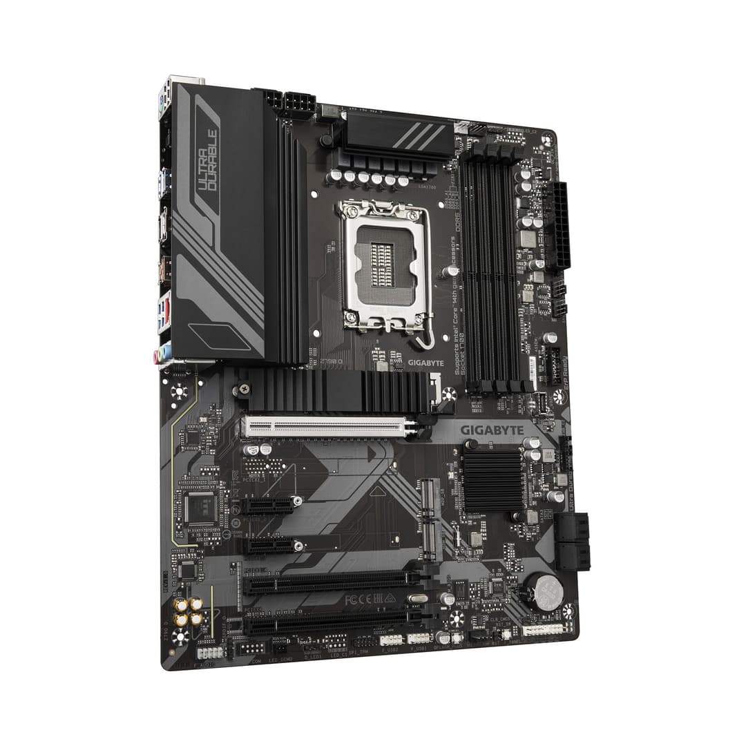 Gigabyte Z790 D Motherboard - Supports Intel Core 14th Gen CPUs, 12+1+１ Phases Digital VRM, up to 7600MHz DDR5 (OC), 3xPCIe 4.0 M.2, 2.5GbE LAN, USB 3.2 Gen 2 - Image 3