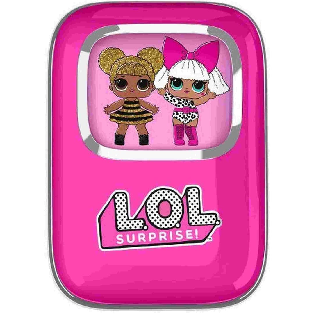 L.O.L. Surprise! Slide Open TWS Earphones with LED Charging Case - Pink - Image 2