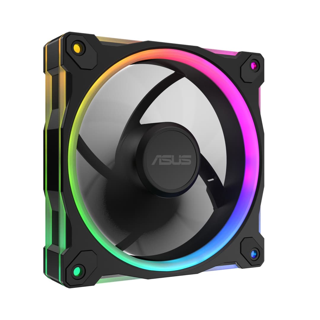 ASUS Prime MR120 ARGB 120mm PC Fan - Black - Image 3