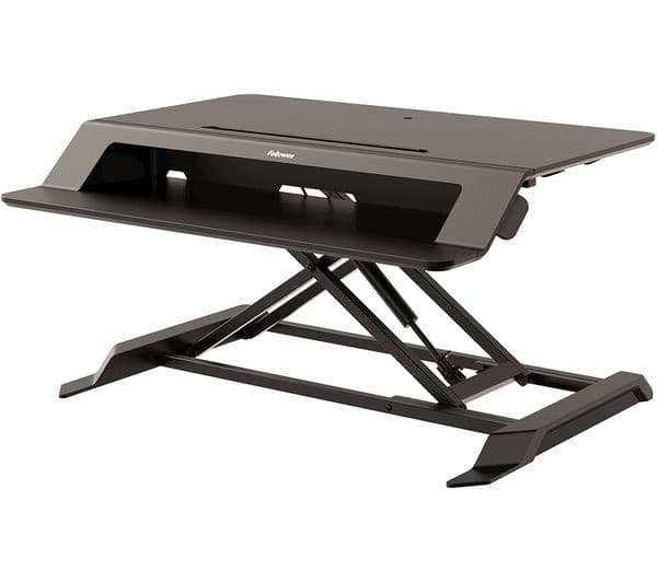 FELLOWES Lotus LT Standing Desk Converter - Black - Image 1