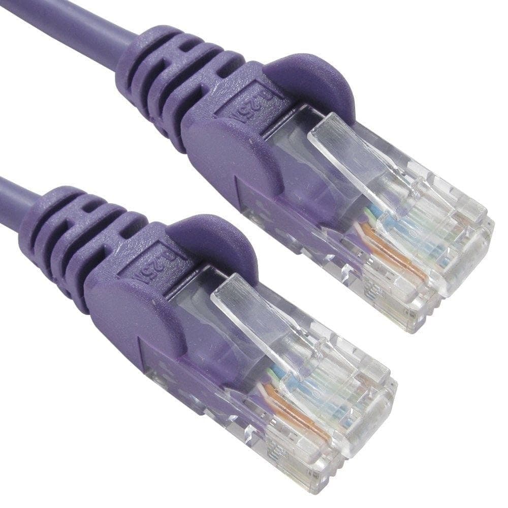 Cables Direct 1.5m CAT5E Patch Cable (Violet) - Image 1