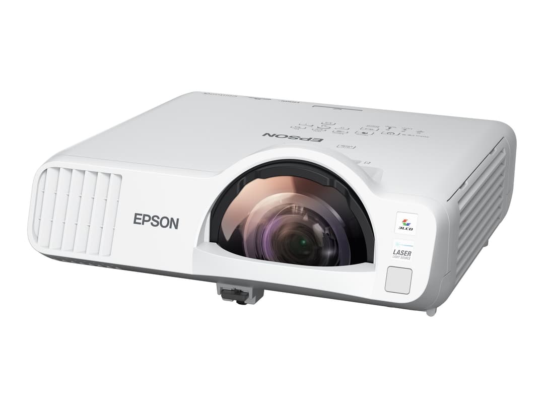 Epson EB-L210SW Short Throw 3LCD Laser Projector 4000 Lumens WXGA 1280 x 800 White - Image 1