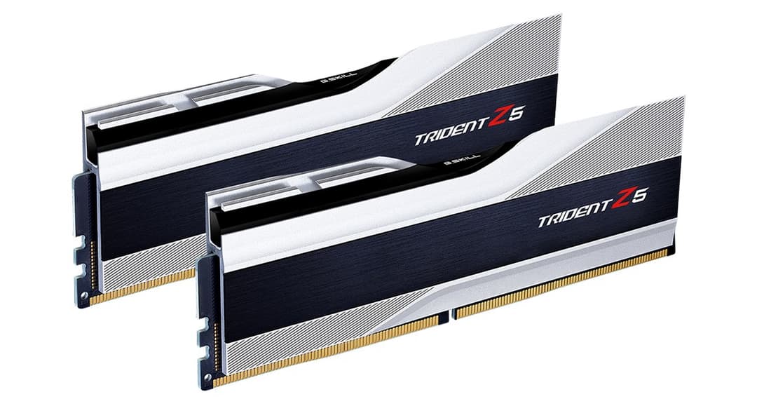 G.Skill Trident Z5 Silver F5-6000J3636F16GX2-TZ5S memory module 32 GB 2 x 16 GB DDR5 6000 MHz CL36 288-pin DIMM - Image 3