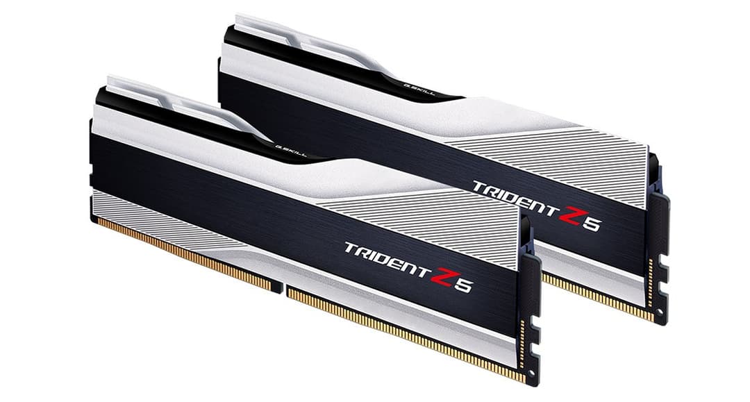 G.Skill Trident Z5 Silver F5-6000J3636F16GX2-TZ5S memory module 32 GB 2 x 16 GB DDR5 6000 MHz CL36 288-pin DIMM - Image 4
