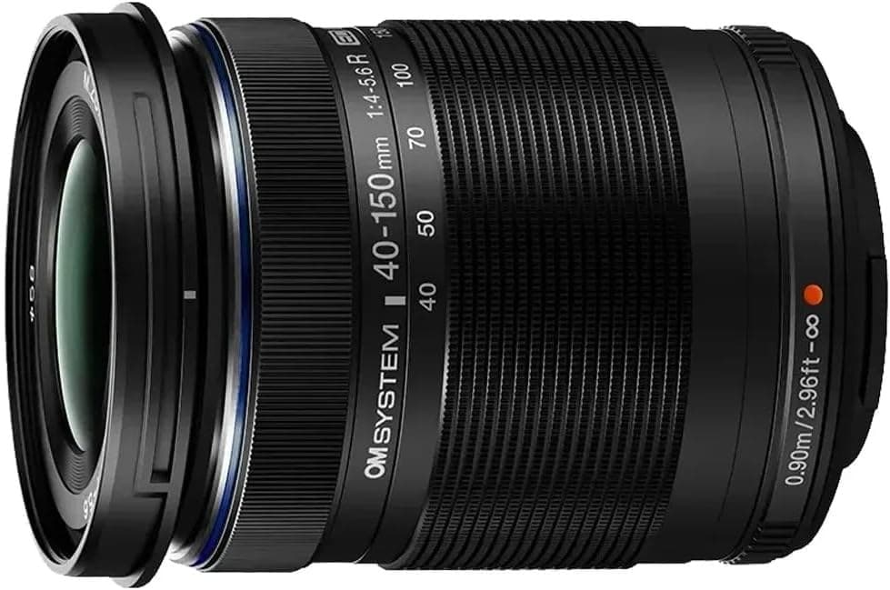 OM SYSTEM M.Zuiko Digital ED 40-150mm f/4-5.6 R Micro Four Thirds Telephoto Zoom Lens - Black - Image 2