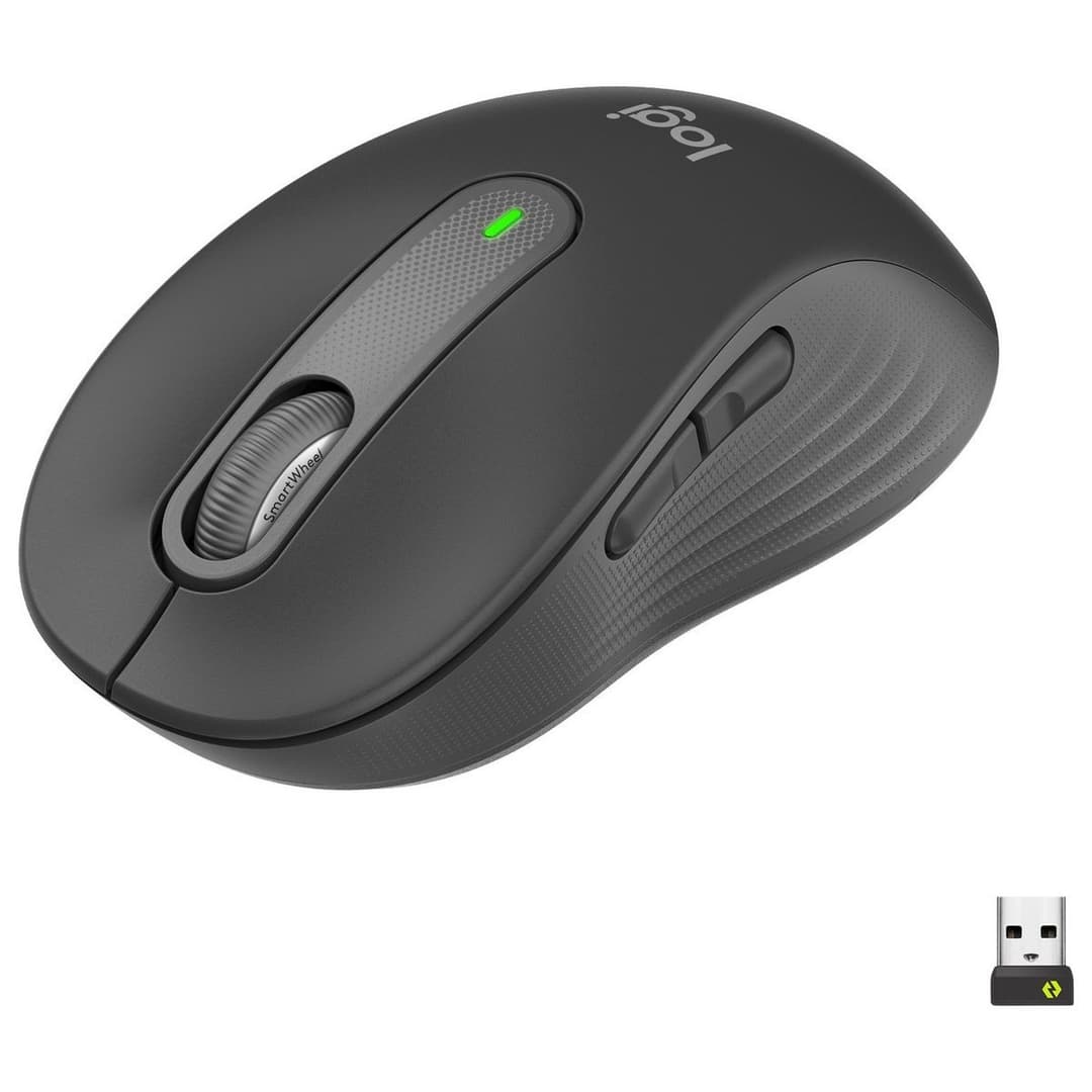 Logitech M650 Wireless Mouse - Black - Image 1