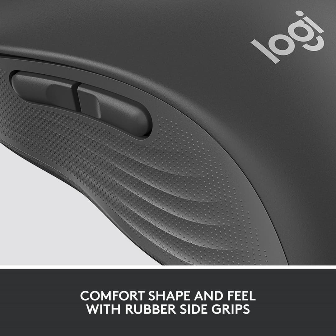 Logitech M650 Wireless Mouse - Black - Image 9