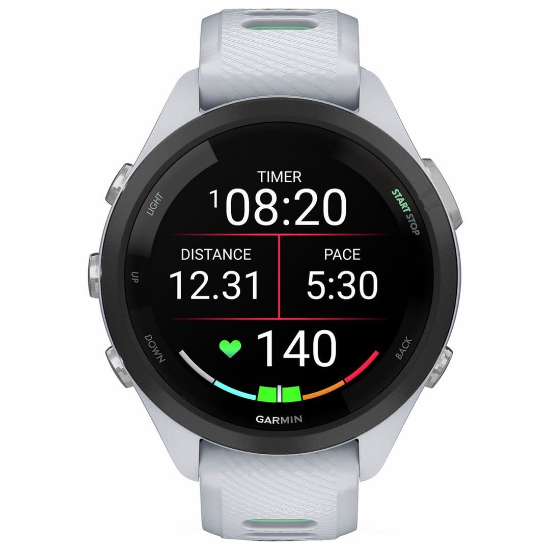 Garmin Forerunner 265S 42mm Running Smart Watch - Whitestone - Image 2