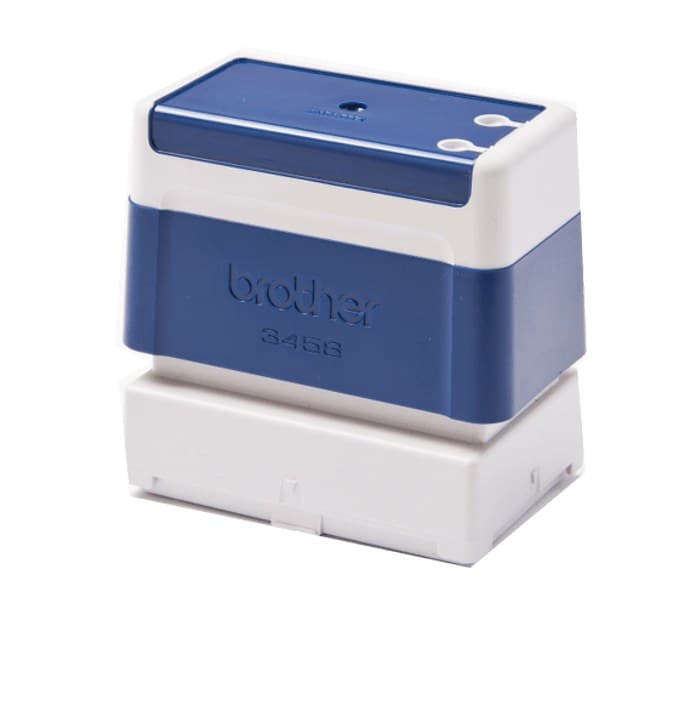 Brother PR3458E6P Stamp 34 x 58 mm Blue, Pack of 6 (for SC-2000 StampCreator) - Image 1
