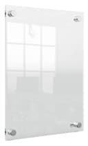 Nobo Premium Plus A4 Clear Acrylic Wall Mounted Poster Frame with Through Corner Fixings thumbnail 1