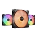 be quiet! Light Wings LX High Speed 120mm ARGB PWM Case Fan - Black Triple Pack BL124 thumbnail 2