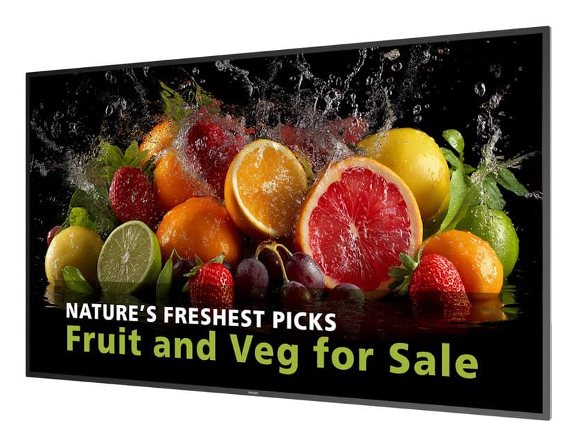 Philips 5000 series 65BDL5050D/00 Signage Display 165.1 cm (65") LCD Wi-Fi 600 cd/m² Full HD Black Built-in processor Android - Image 1