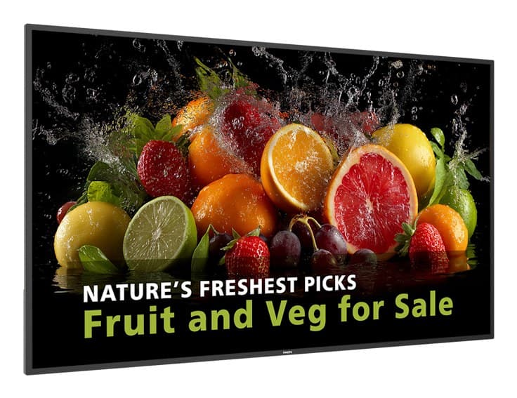Philips 5000 series 65BDL5050D/00 Signage Display 165.1 cm (65") LCD Wi-Fi 600 cd/m² Full HD Black Built-in processor Android - Image 2