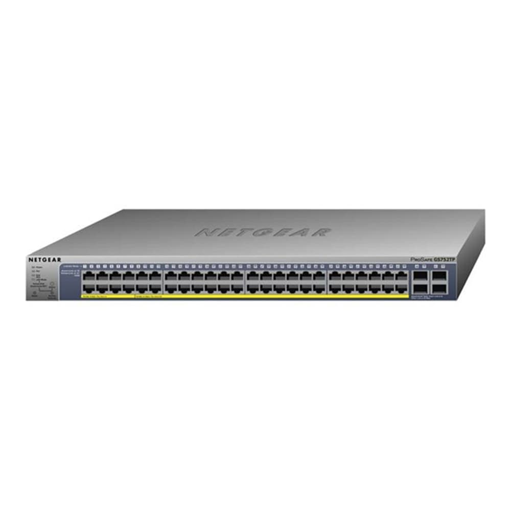 NETGEAR GS752TP Smart Managed Network Switch 48 Ports POE+ With SFP Slot