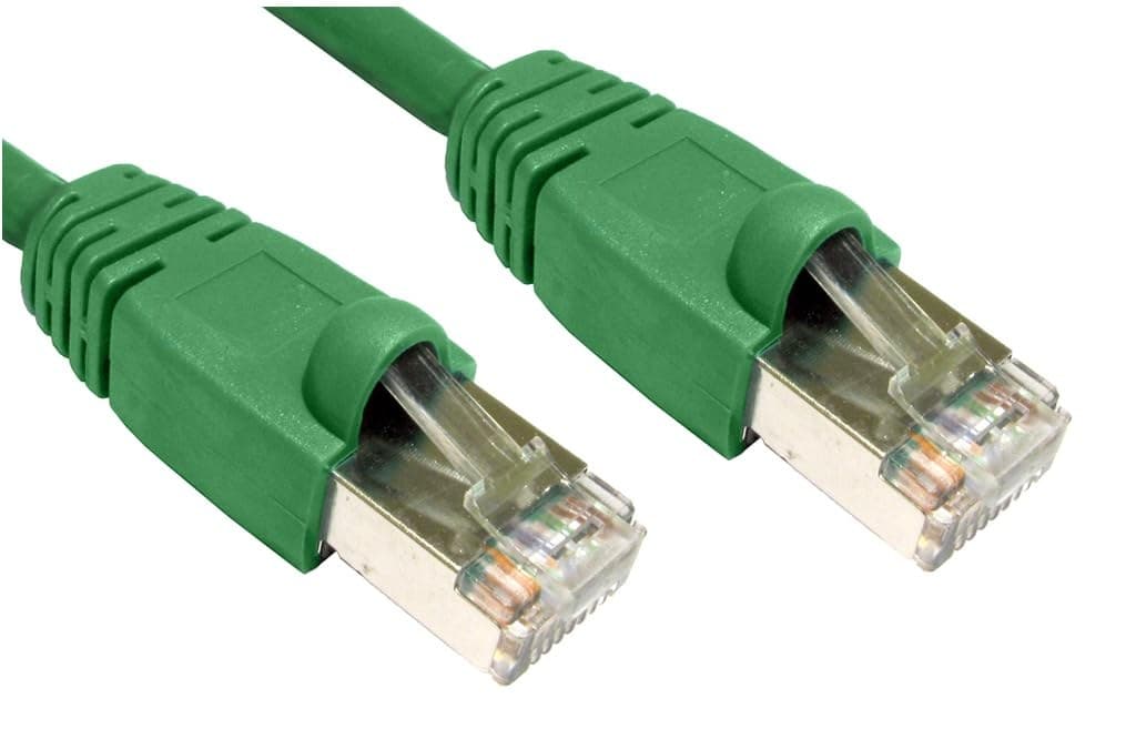 Cables Direct - Patch cable - RJ-45 (M) - RJ-45 (M) - 3 m - FTP - (CAT 6) - snagless booted - green