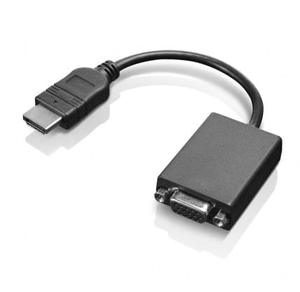 Lenovo HDMI / VGA 0.2 m Black - Image 1