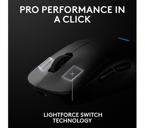 Logitech G PRO 2 Lightspeed Wireless Gaming Mouse - Black - Image 6
