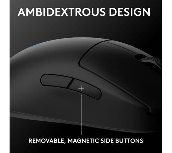 Logitech G PRO 2 Lightspeed Wireless Gaming Mouse - Black - Image 9