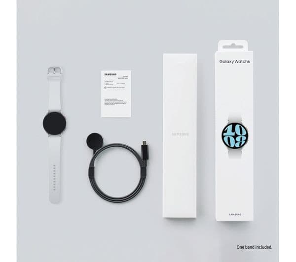 Samsung Galaxy Watch6 44mm 4G Smartwatch - Silver - Image 9
