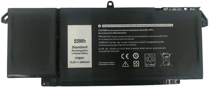 CoreParts Laptop Battery for Dell Latitude 5320 / 7320 / 7420 - 7FMXV 15.2V 3600mAh 55Wh Li-Polymer