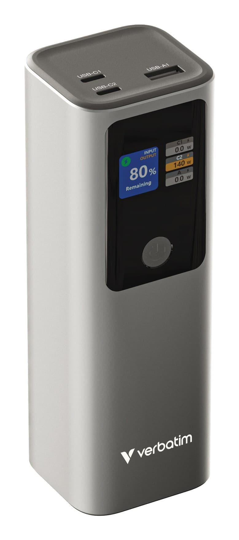 Verbatim Charge 'n' Go Power Bank 27000mAh 183W Grey - Image 2